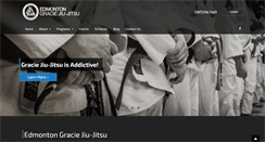 Desktop Screenshot of edmontongraciejiujitsu.com